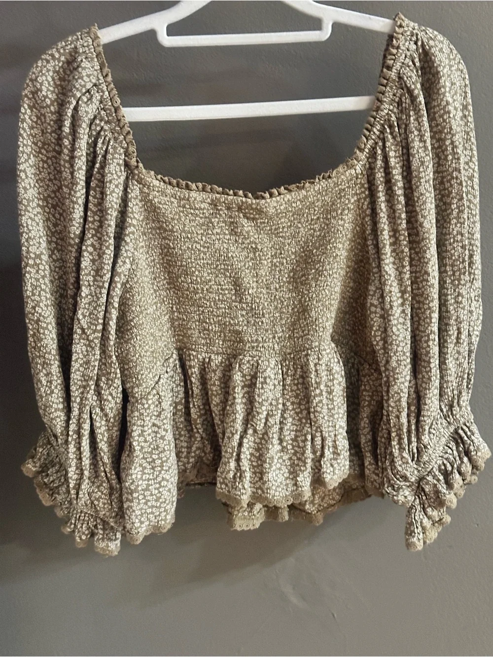FREE PEOPLE PEASANT TOP